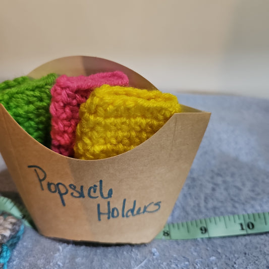 Crochet Popsicle Holders