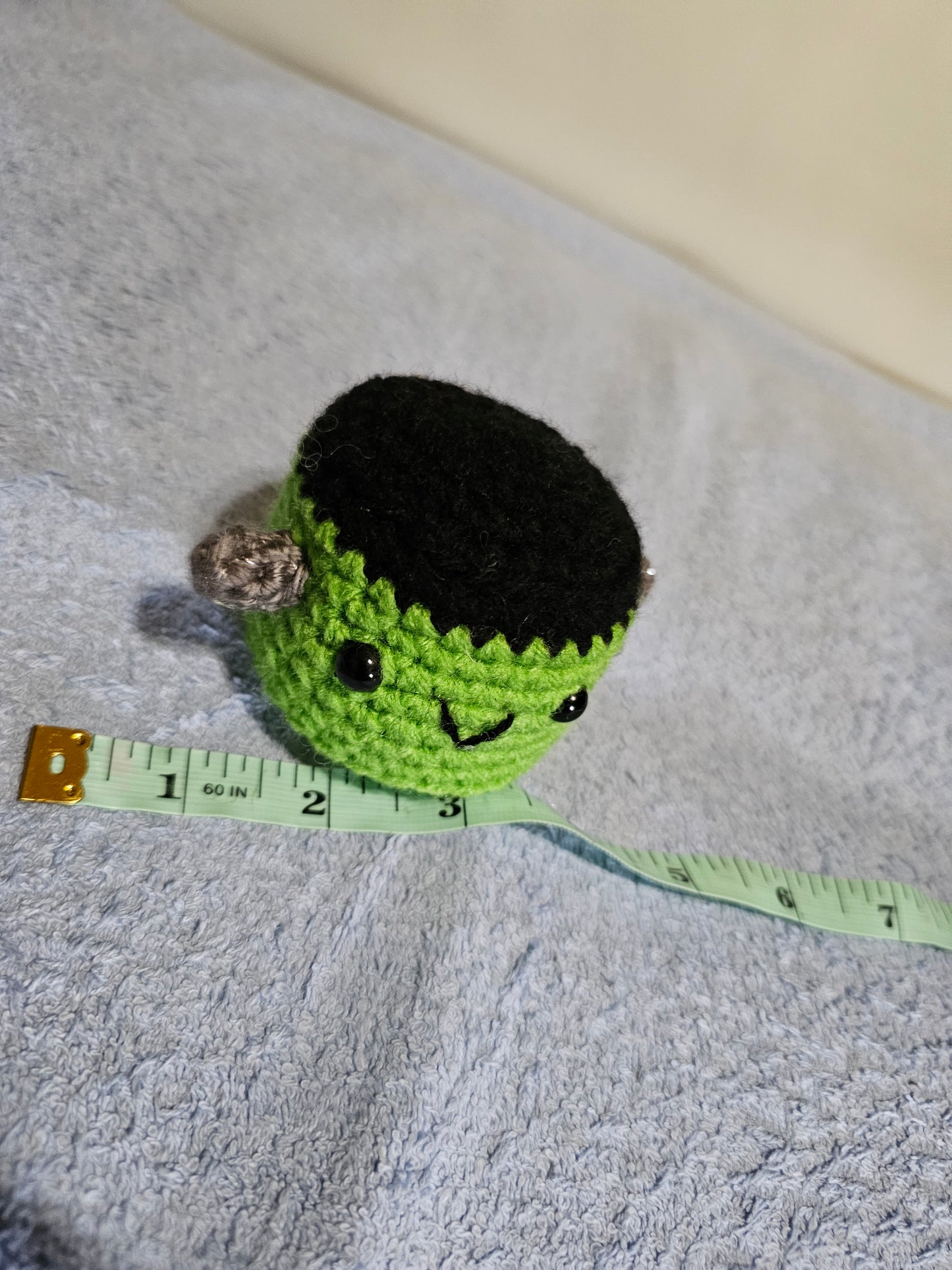 Crochet Frankenstein Head