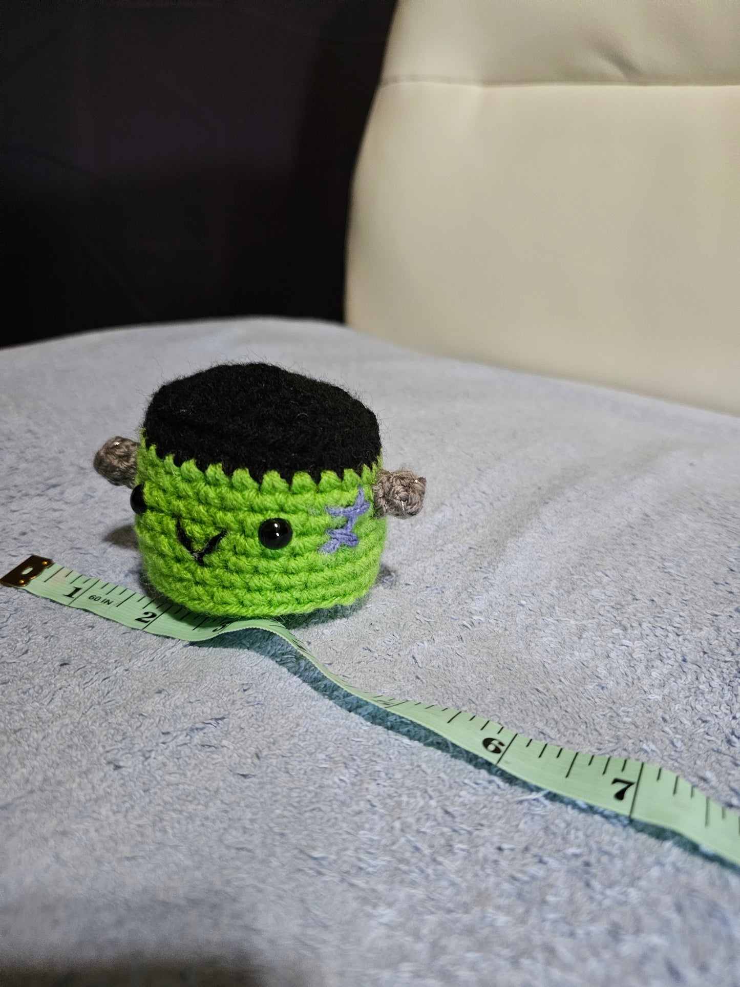 Crochet Frankenstein Head