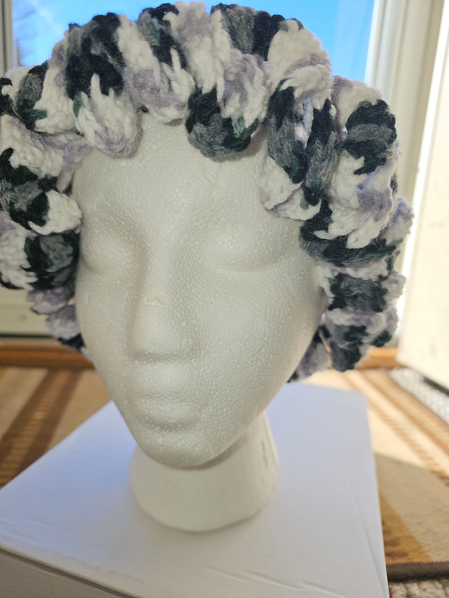 Crochet Ruffle Hat
