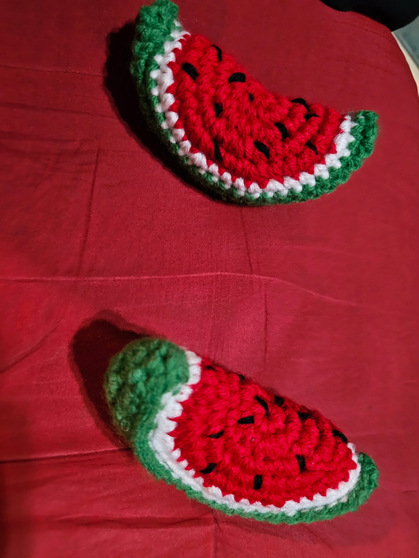 Crochet Watermelon Slices
