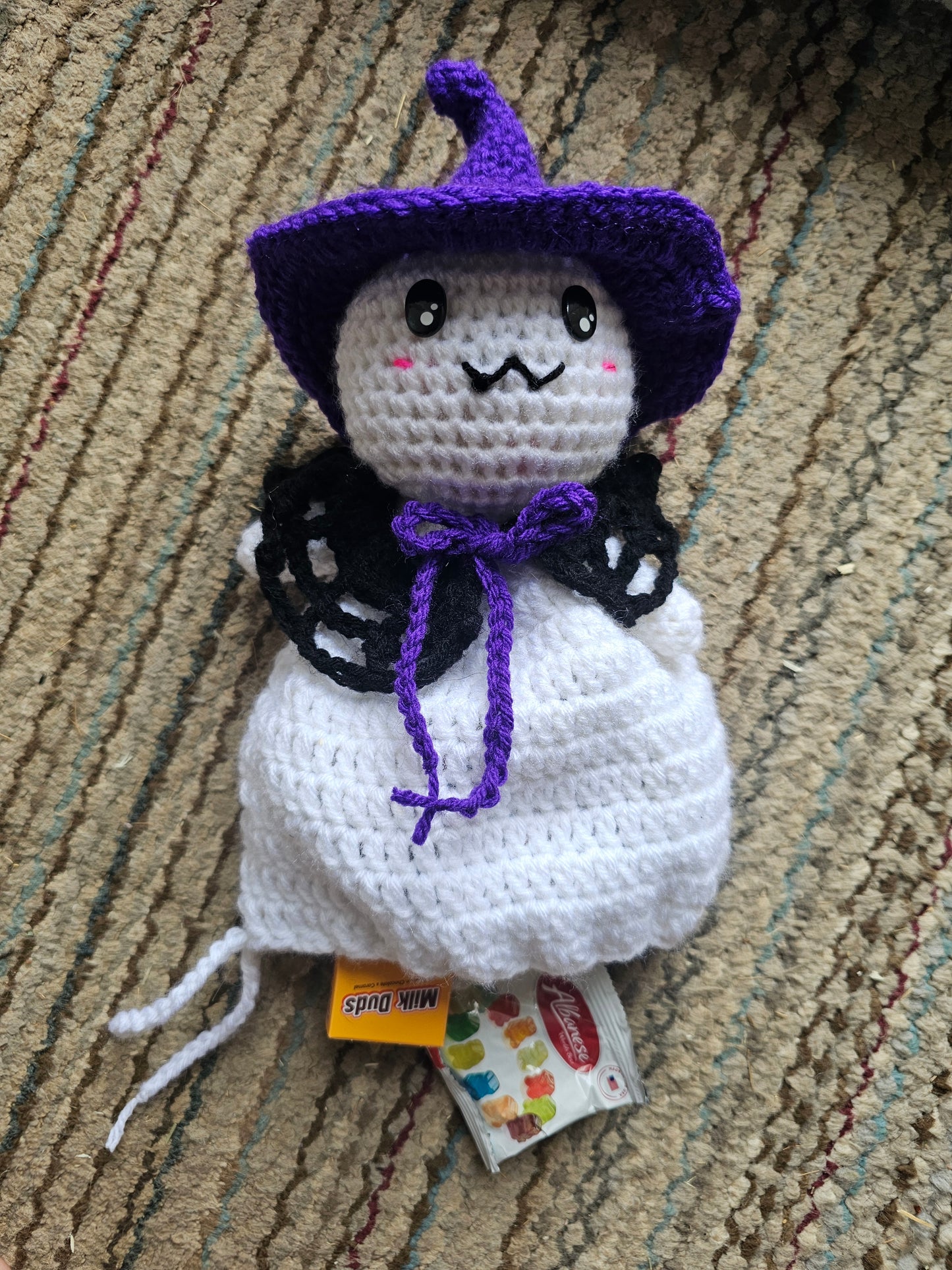 Crochet Ghost Halloween Bags