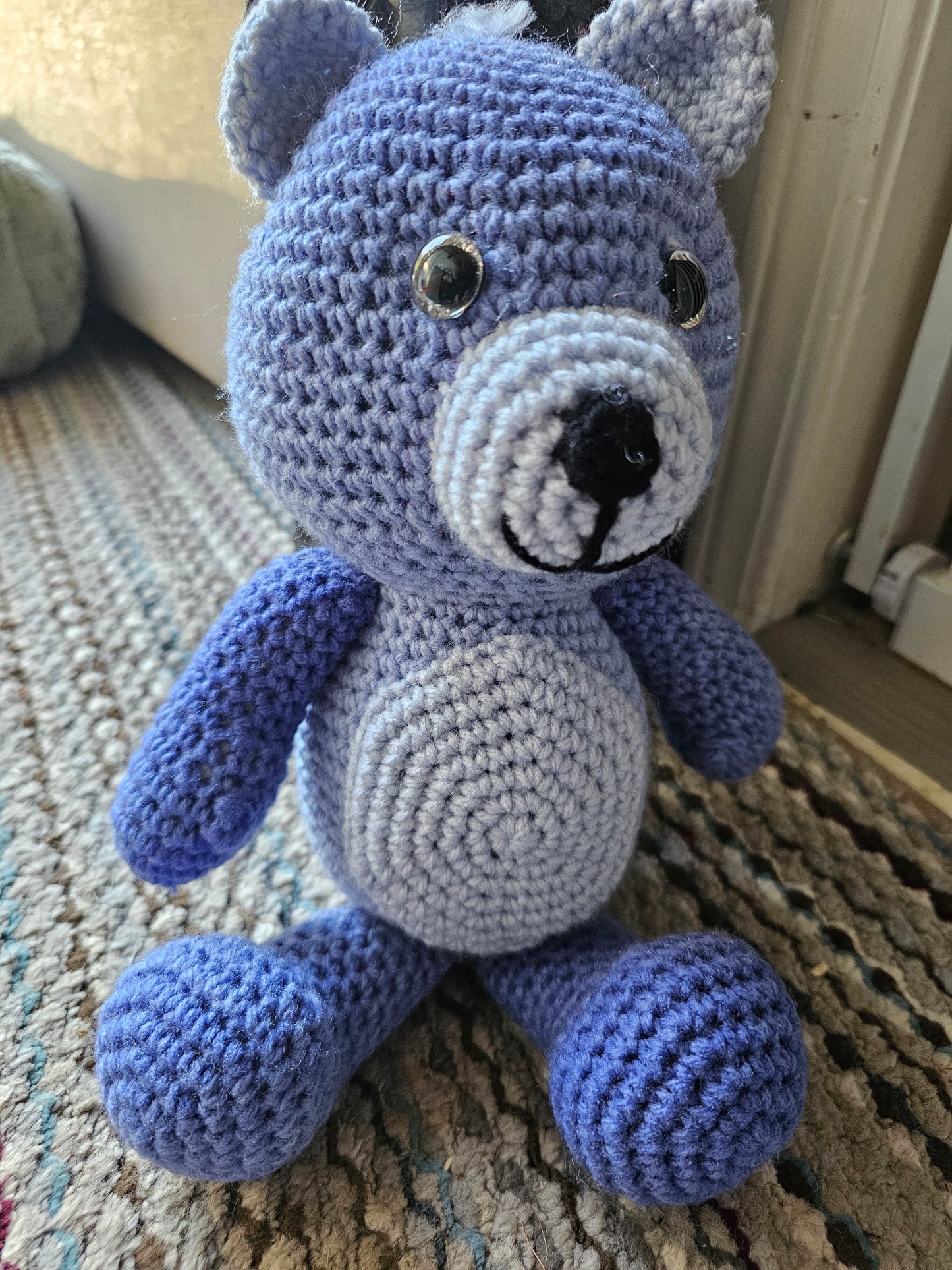 Large Crochet Teddy