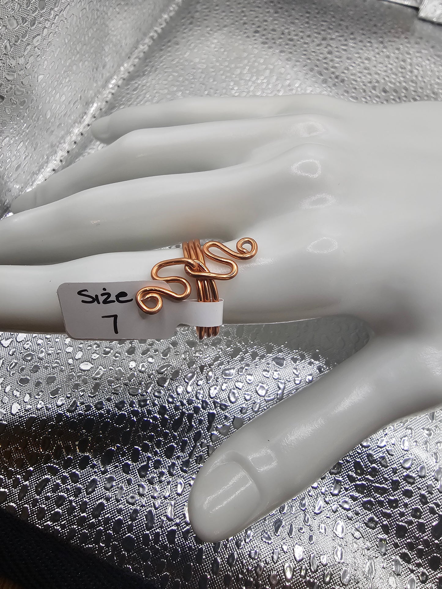 Gold/Bronze Filigree Ring