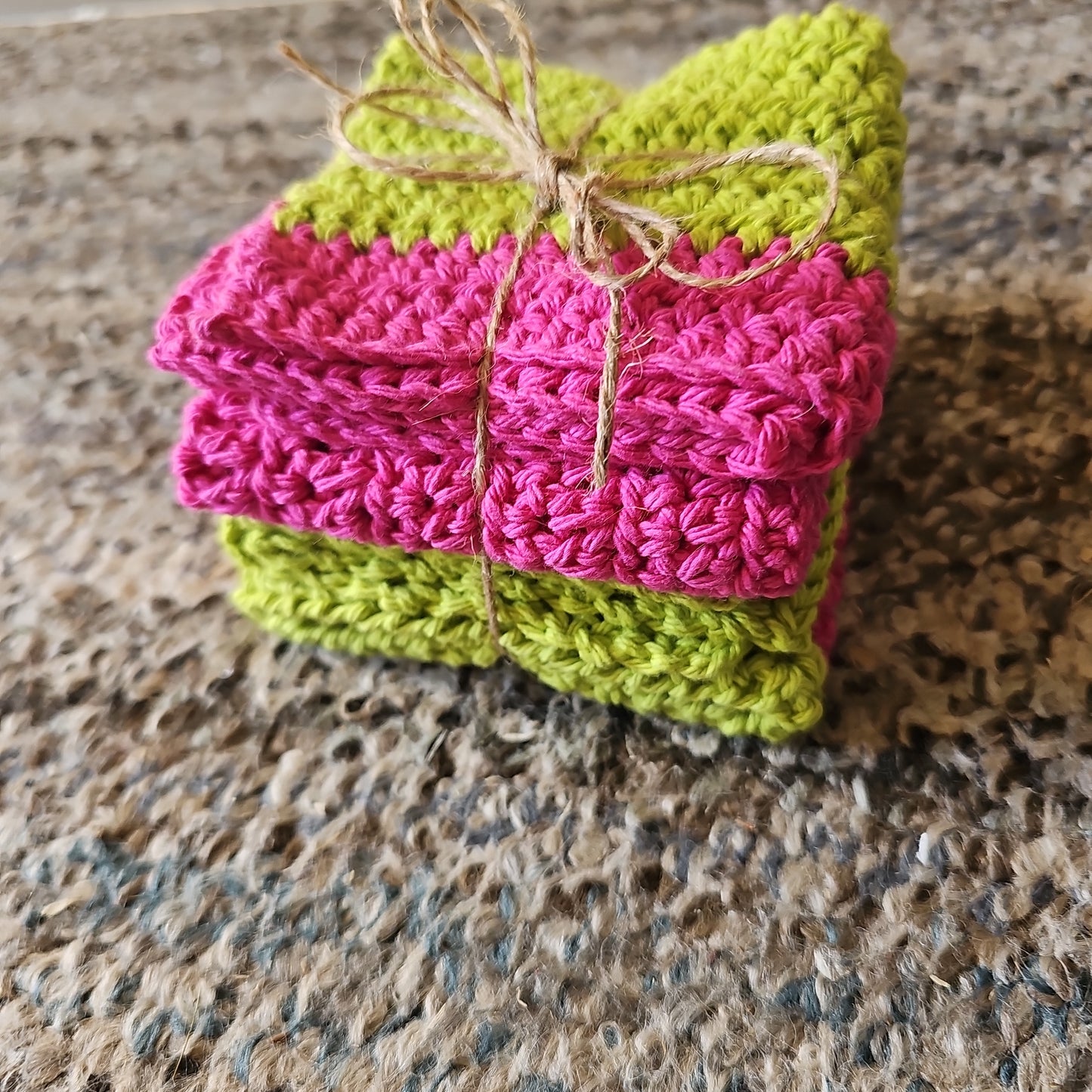 Cotton Crochet Wash Cloths