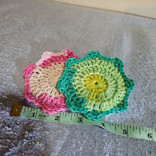 Crochet Cotton Coasters