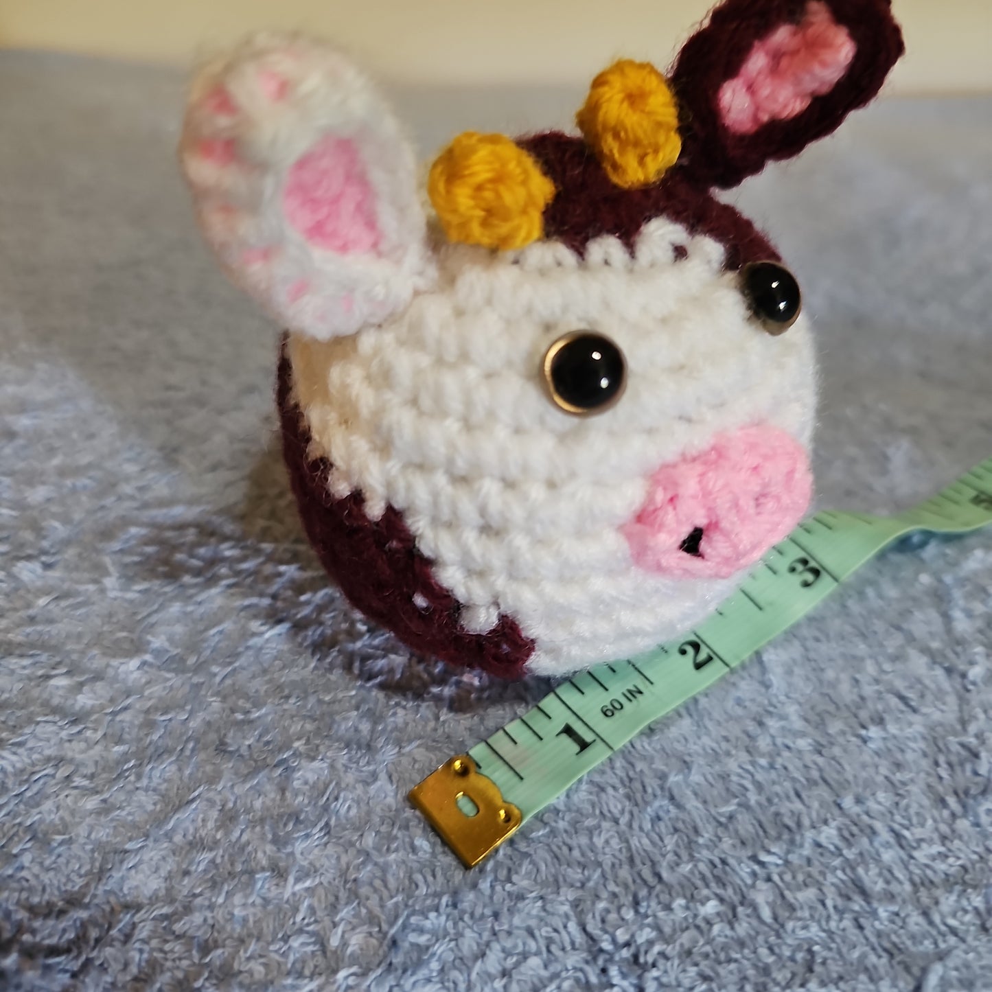 Crochet Cow Ball