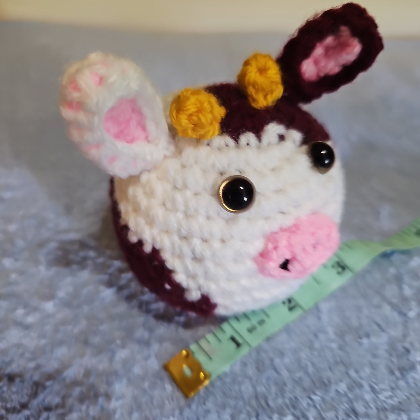 Crochet Cow Ball