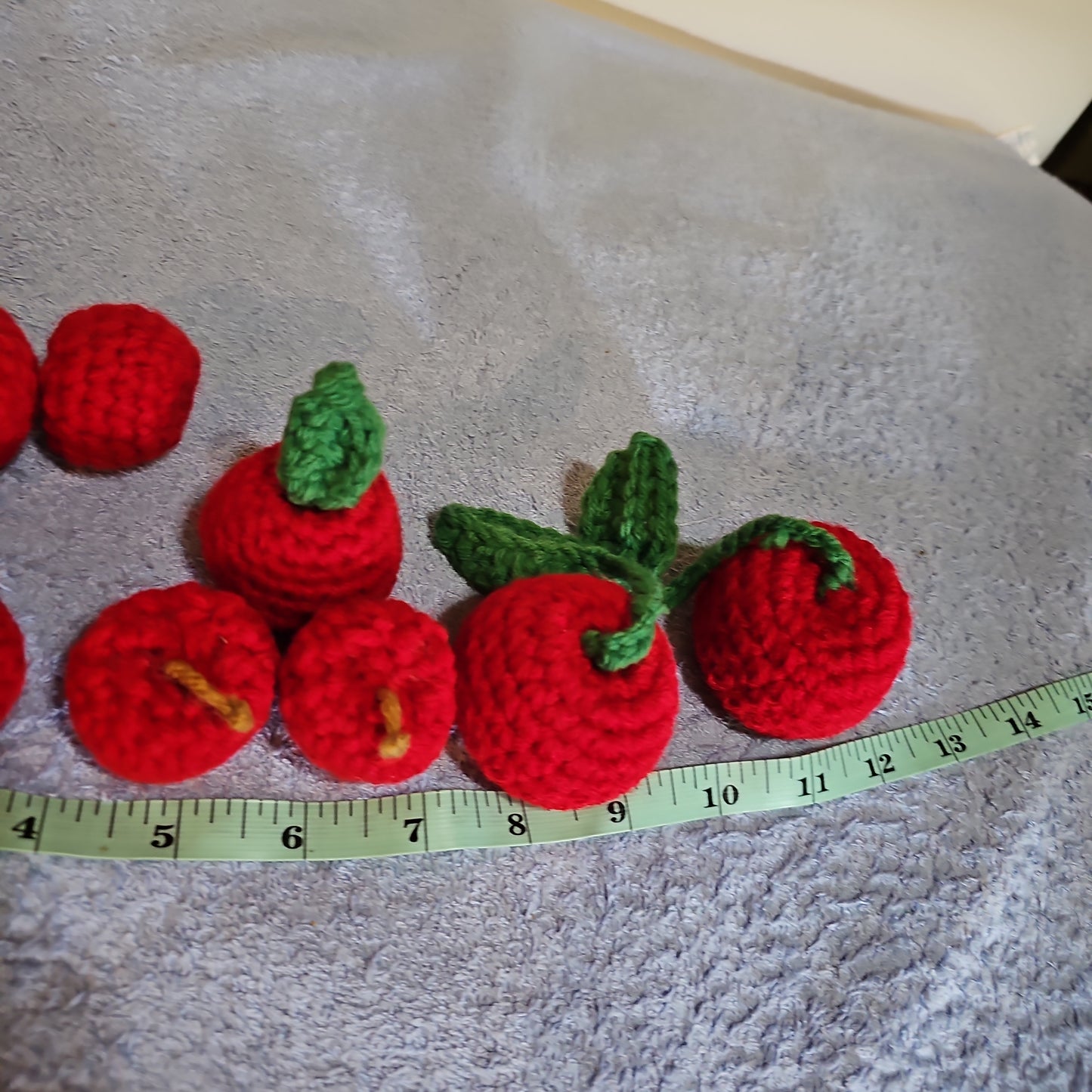 Crochet Cherries