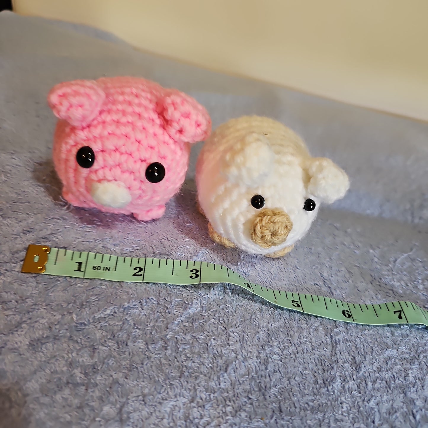 Crochet Pink Pig