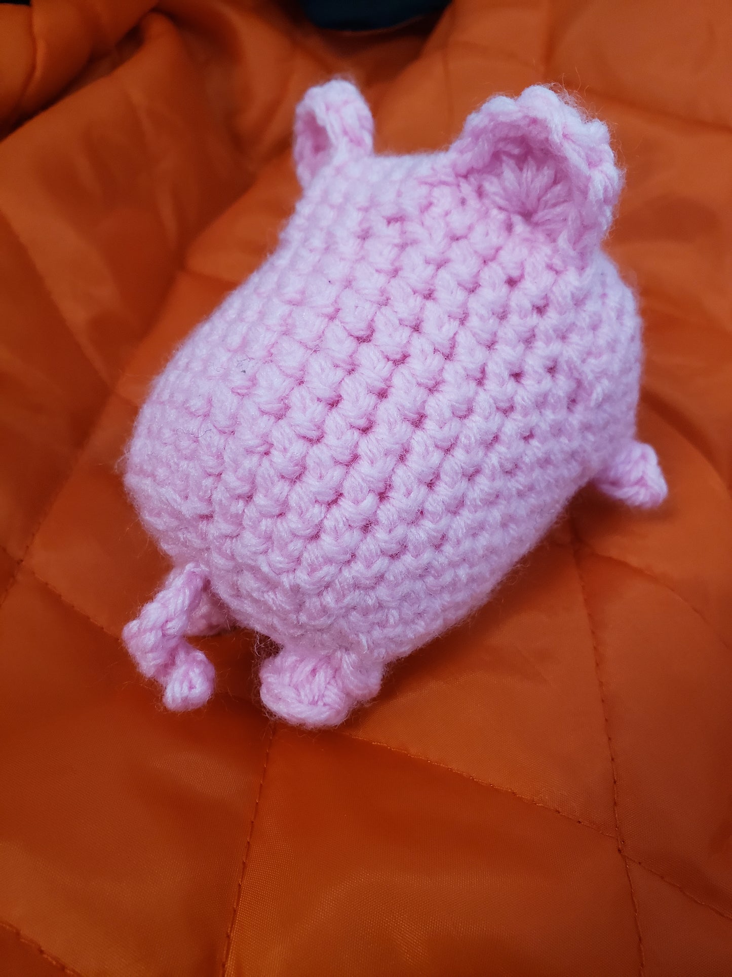 Crochet Pink Pig