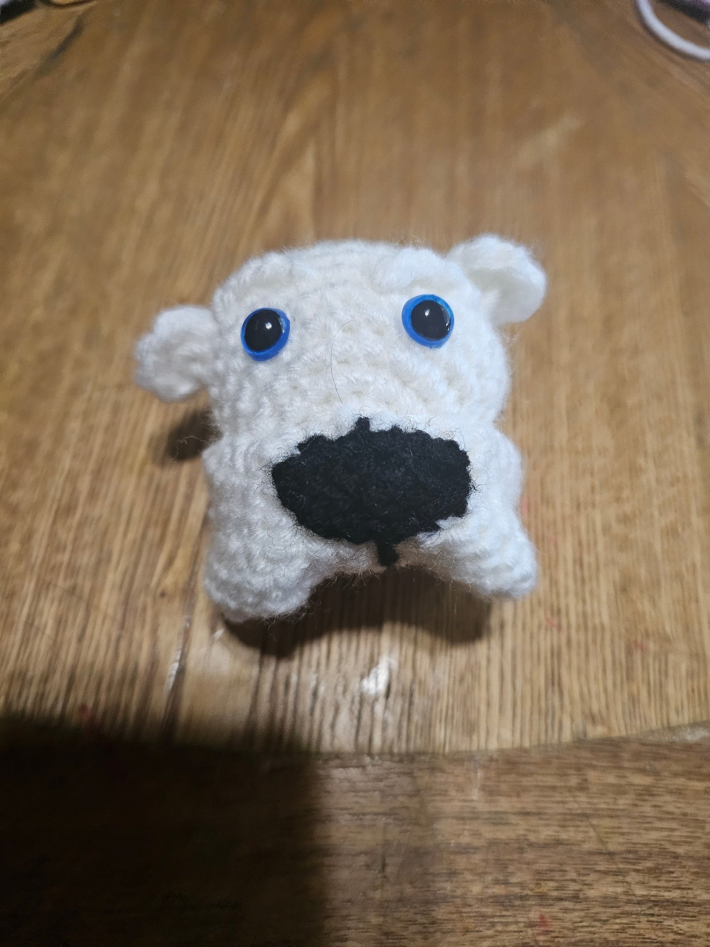 Crochet Bulldog Head