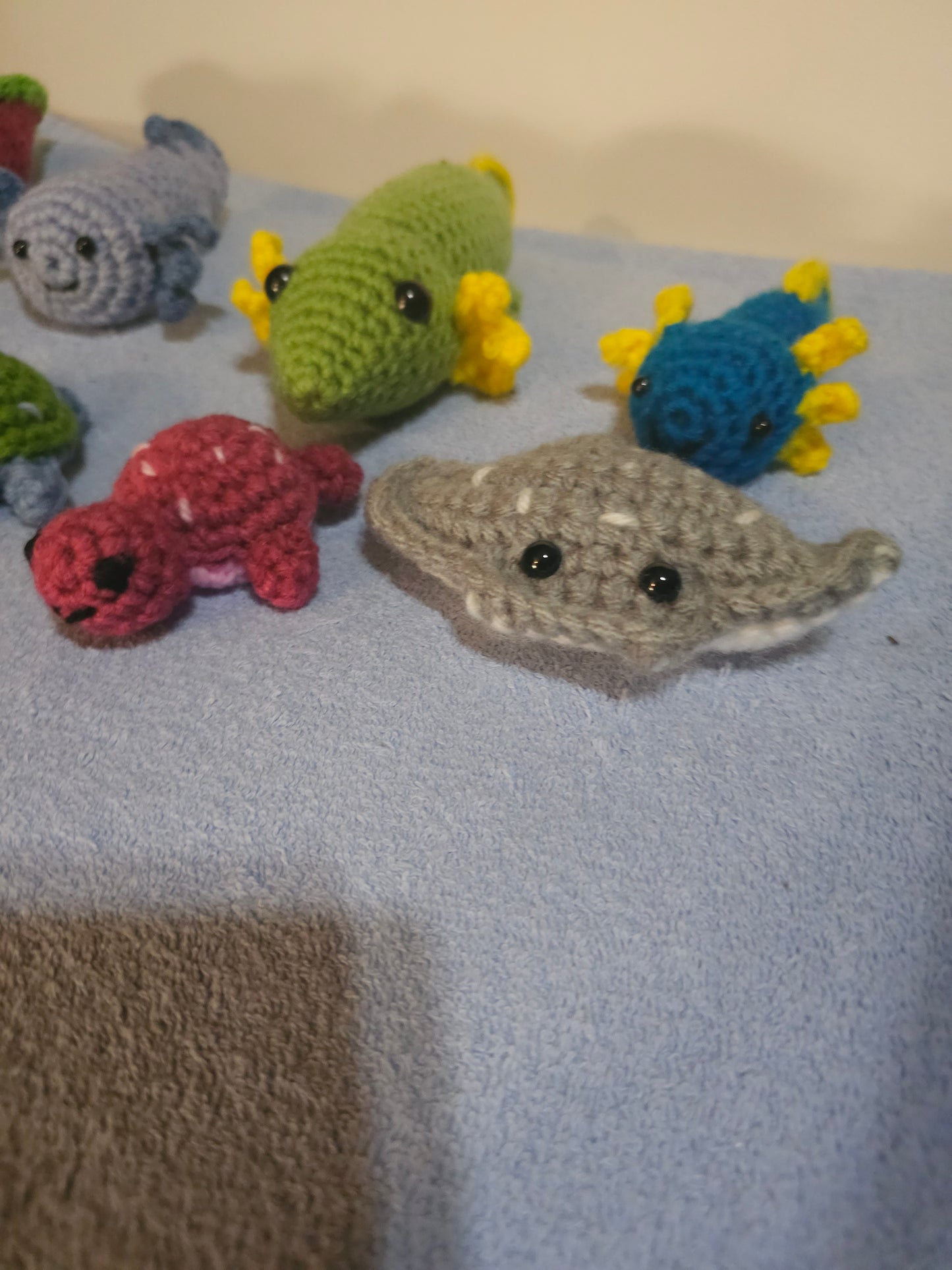 Crochet Sea Creatue Auqarium