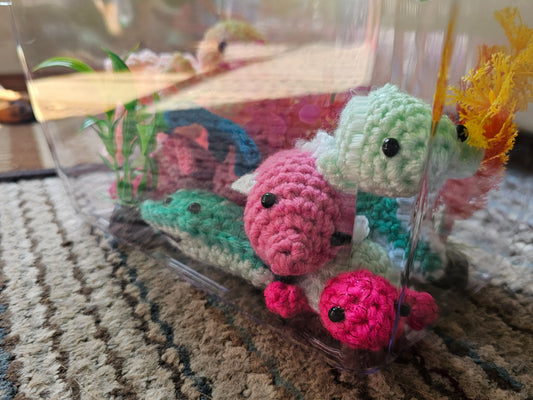 Crochet Sea Creatue Auqarium