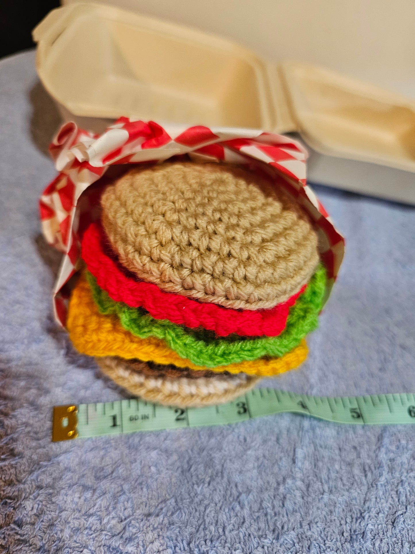 Crochet Hamburger