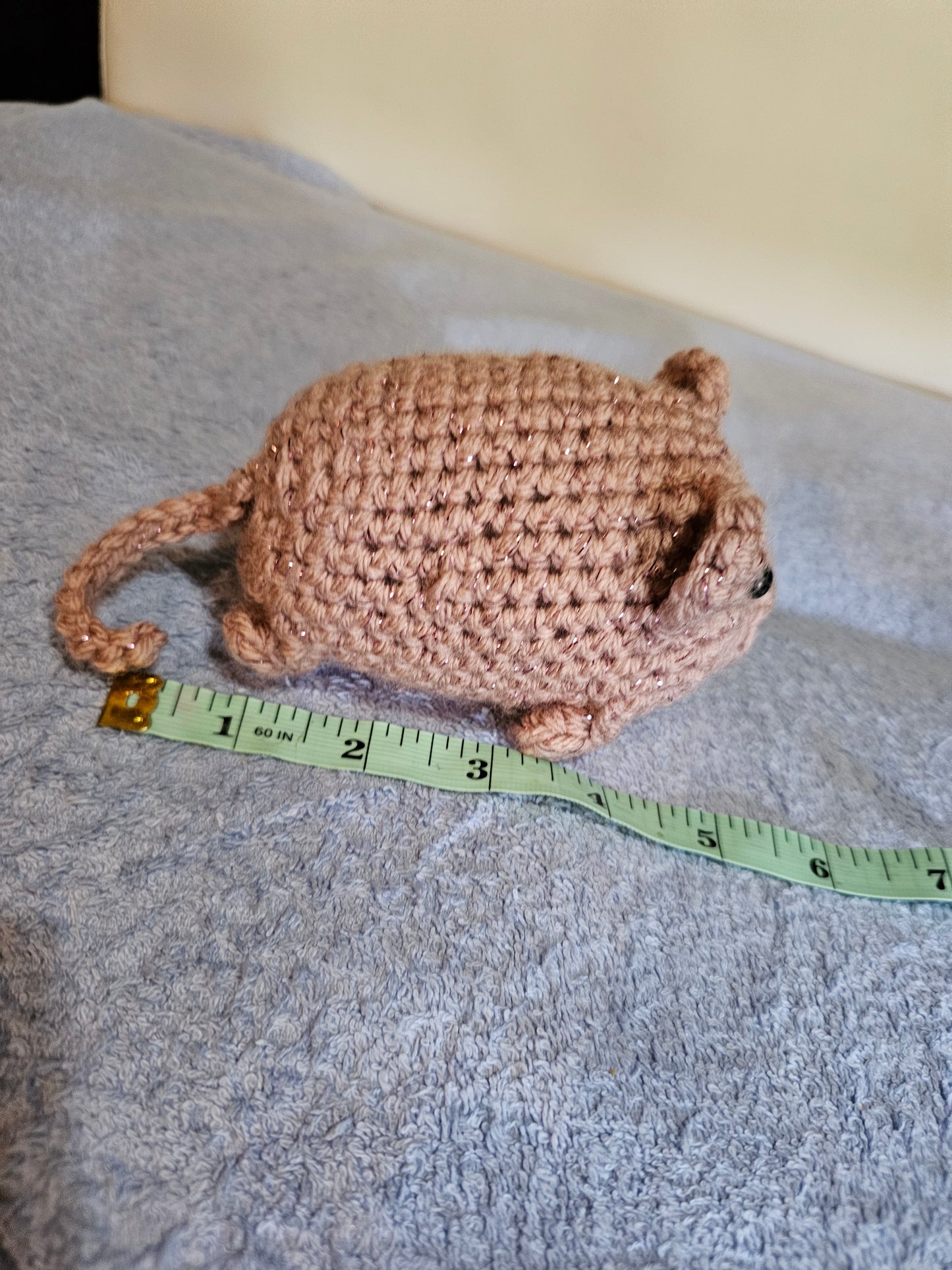 Crochet Pink Pig