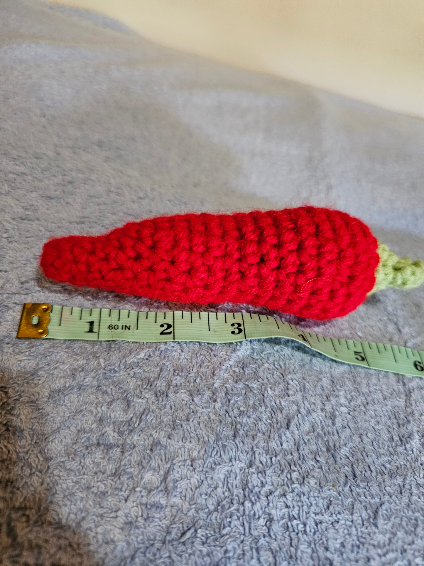 Crochet Chili Pepper