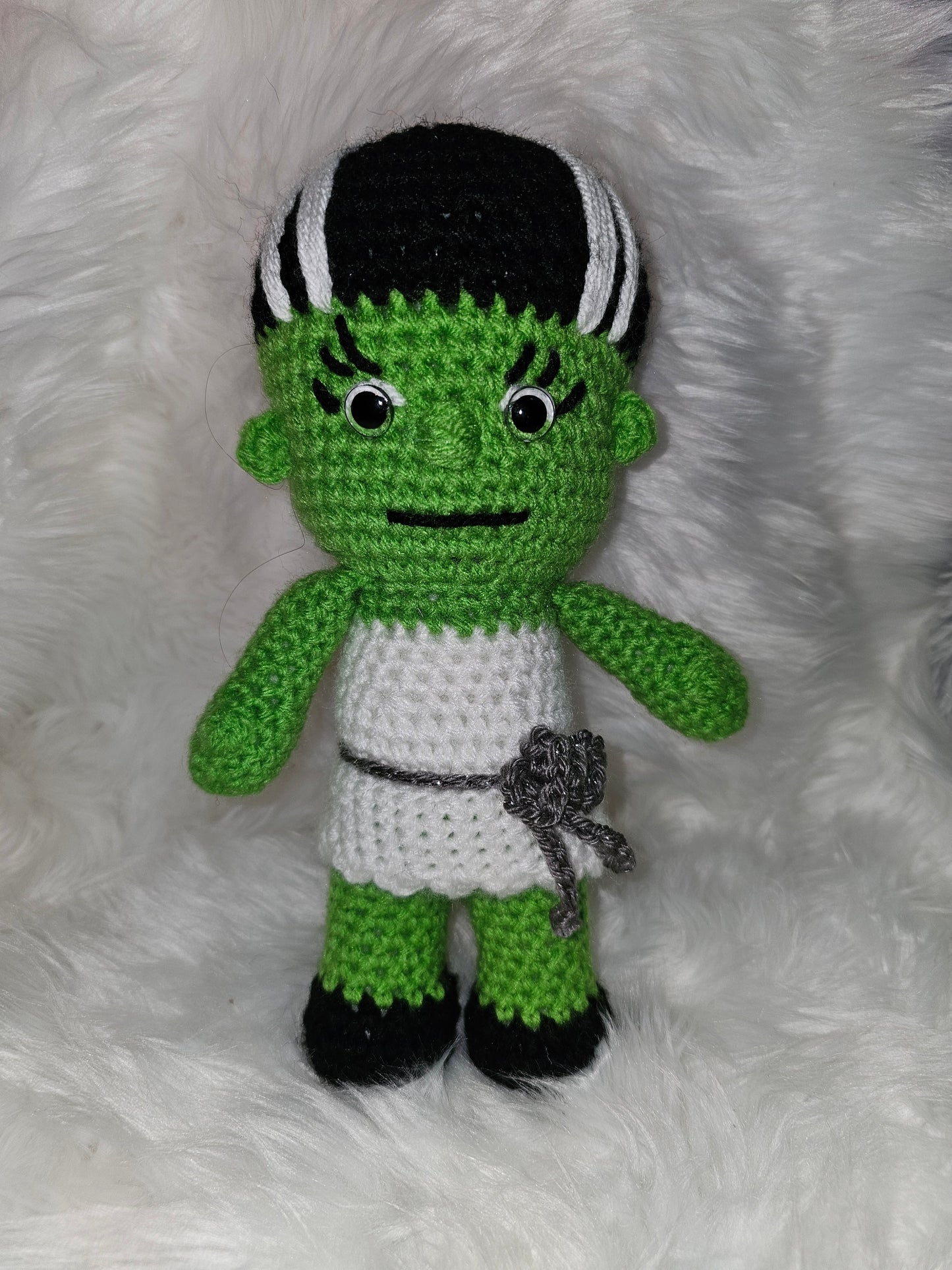 Crochet Bride of Frankenstein