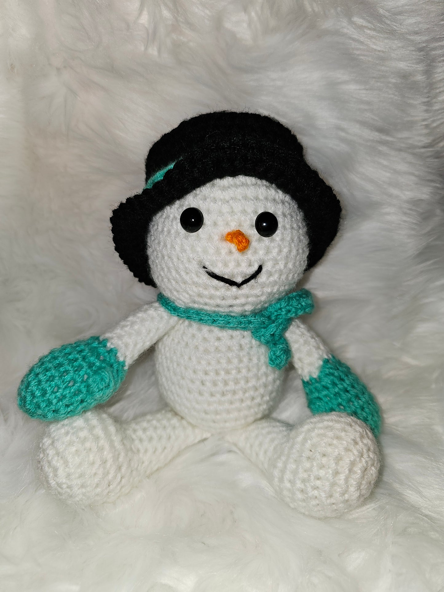 Crochet Snowman Couple