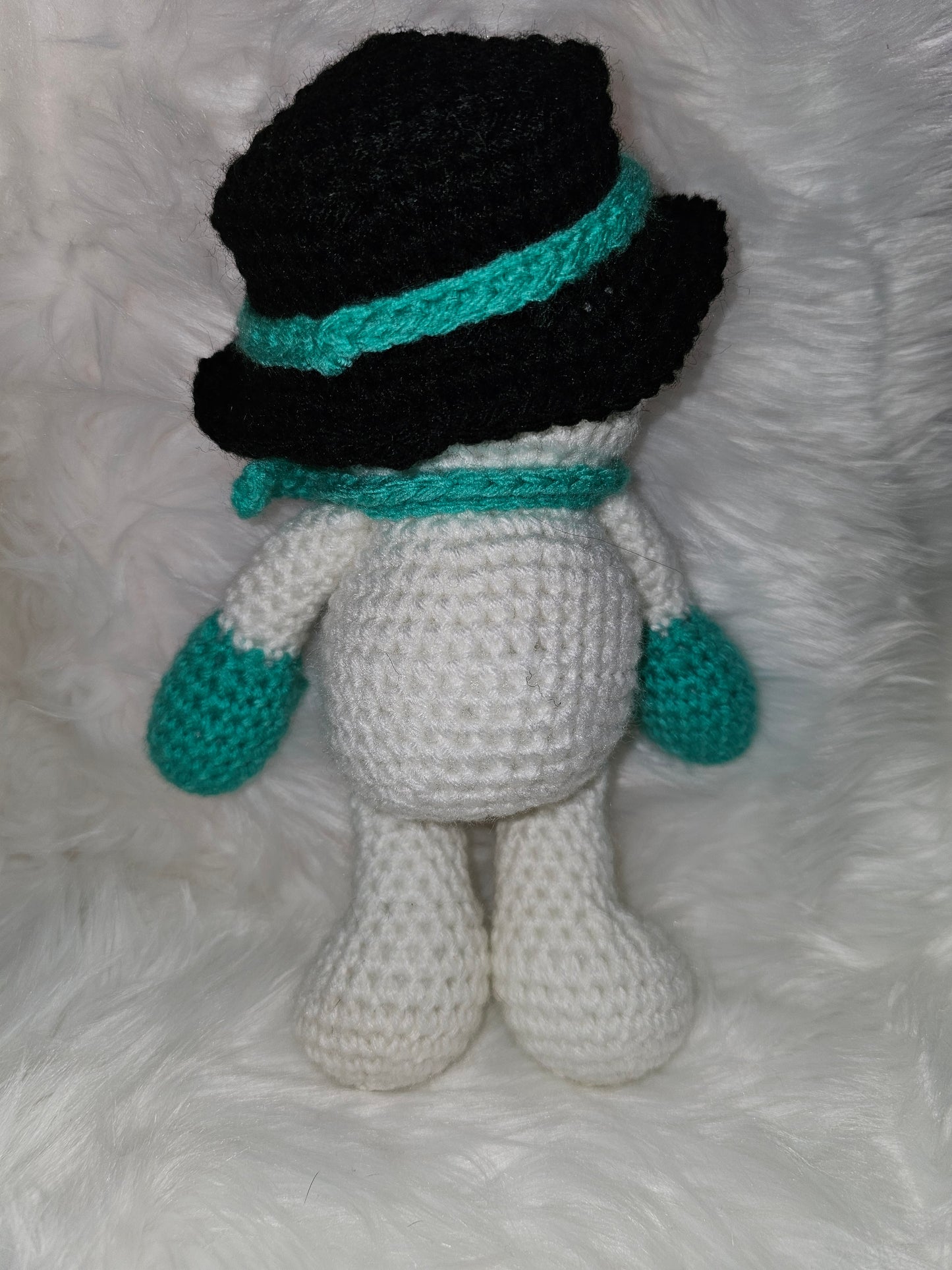 Crochet Snowman Couple