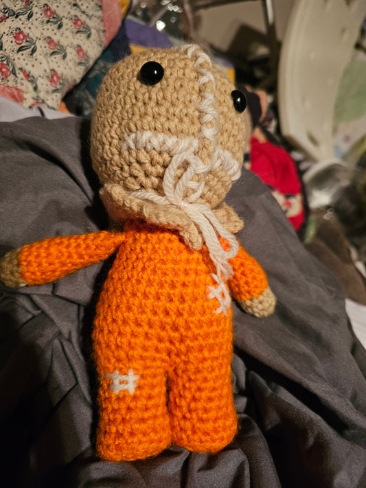 Crochet Pumpkin Head