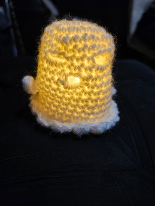 Crochet Lightup Ghosts