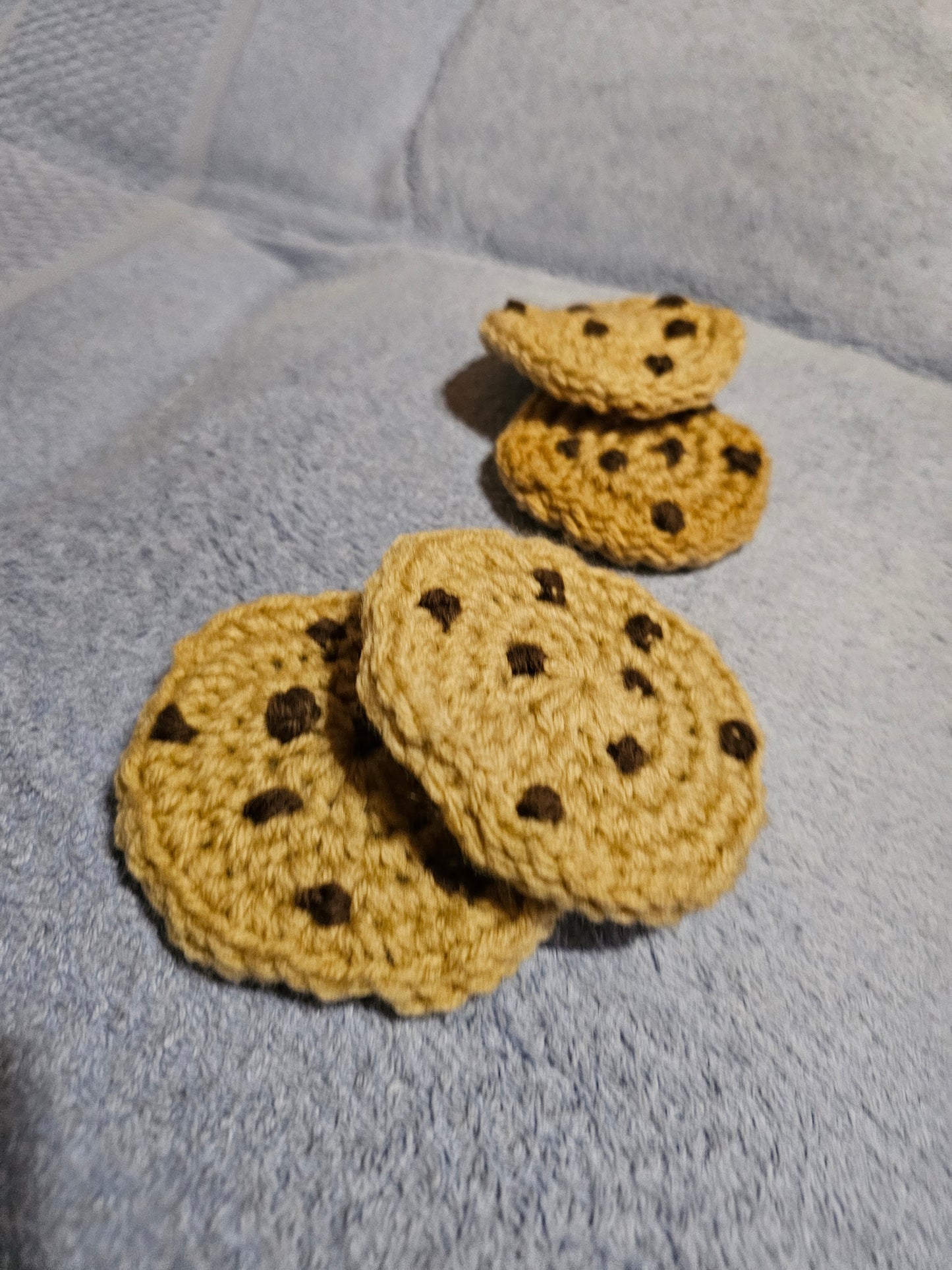 Crochet Chocolate Chip Cookies