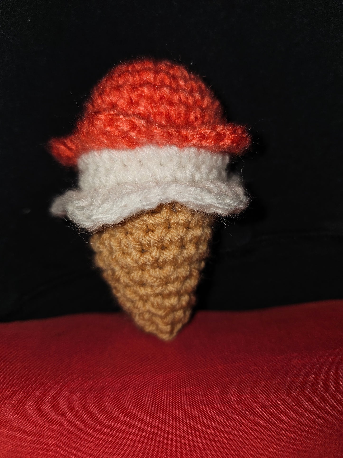 Crochet Double Ice Cream Cones