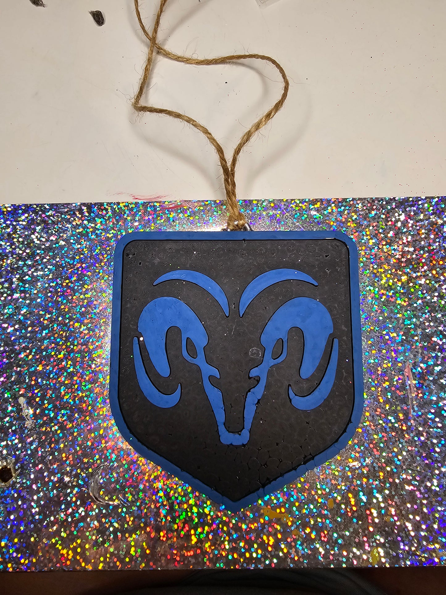 Ram logo air freshener