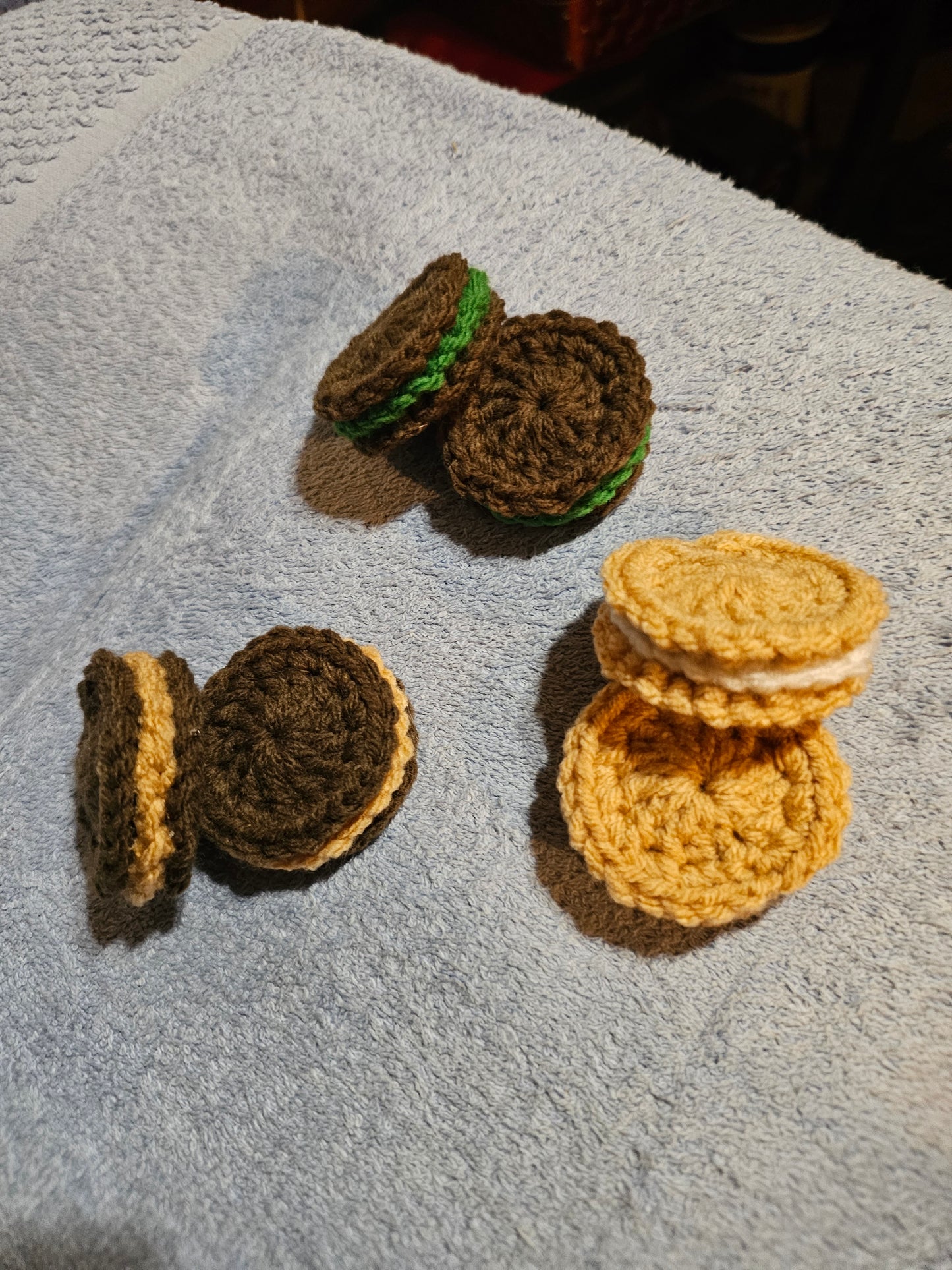 Crochet Oreo Cookies