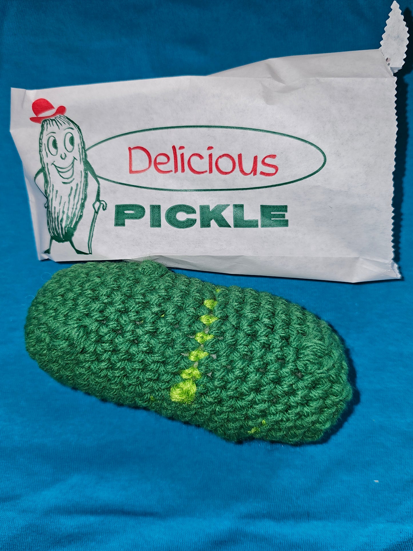 Crochet Dill Pickle