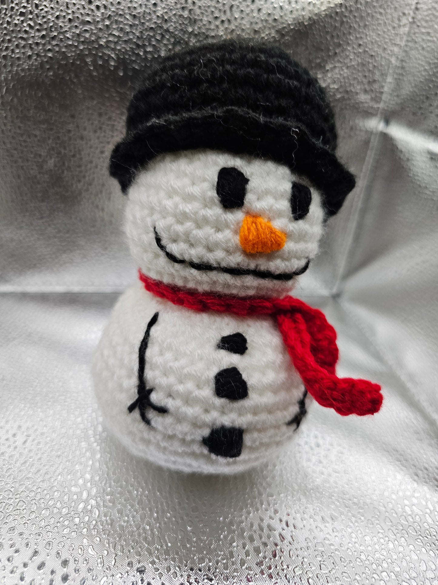 Crochet Snowman in multiple sizes and colors