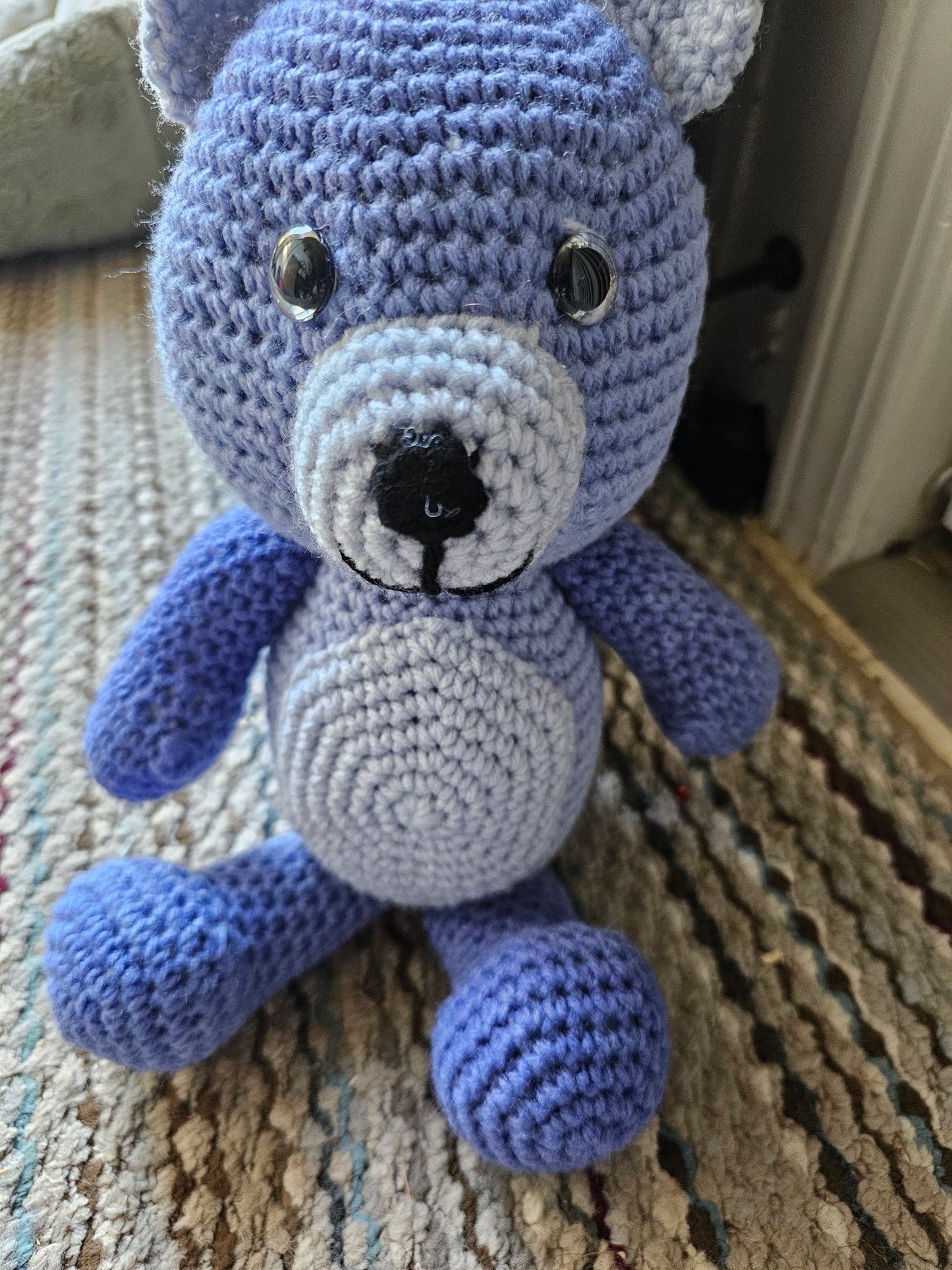 Large Crochet Teddy