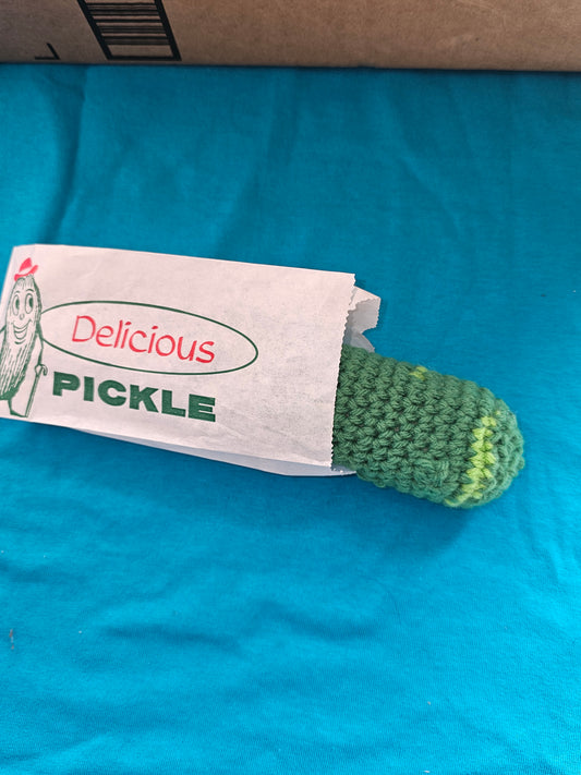 Crochet Dill Pickle