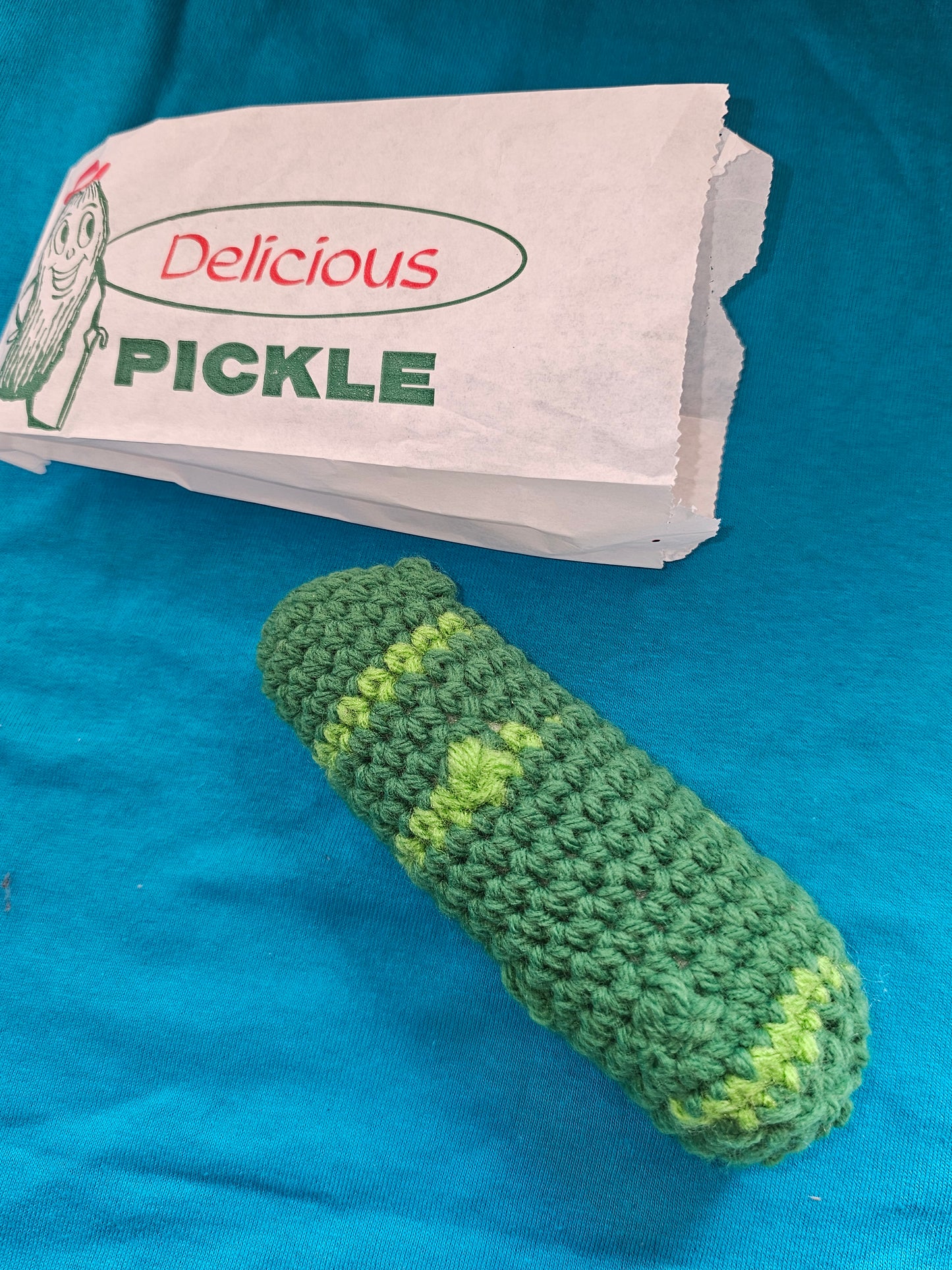 Crochet Dill Pickle