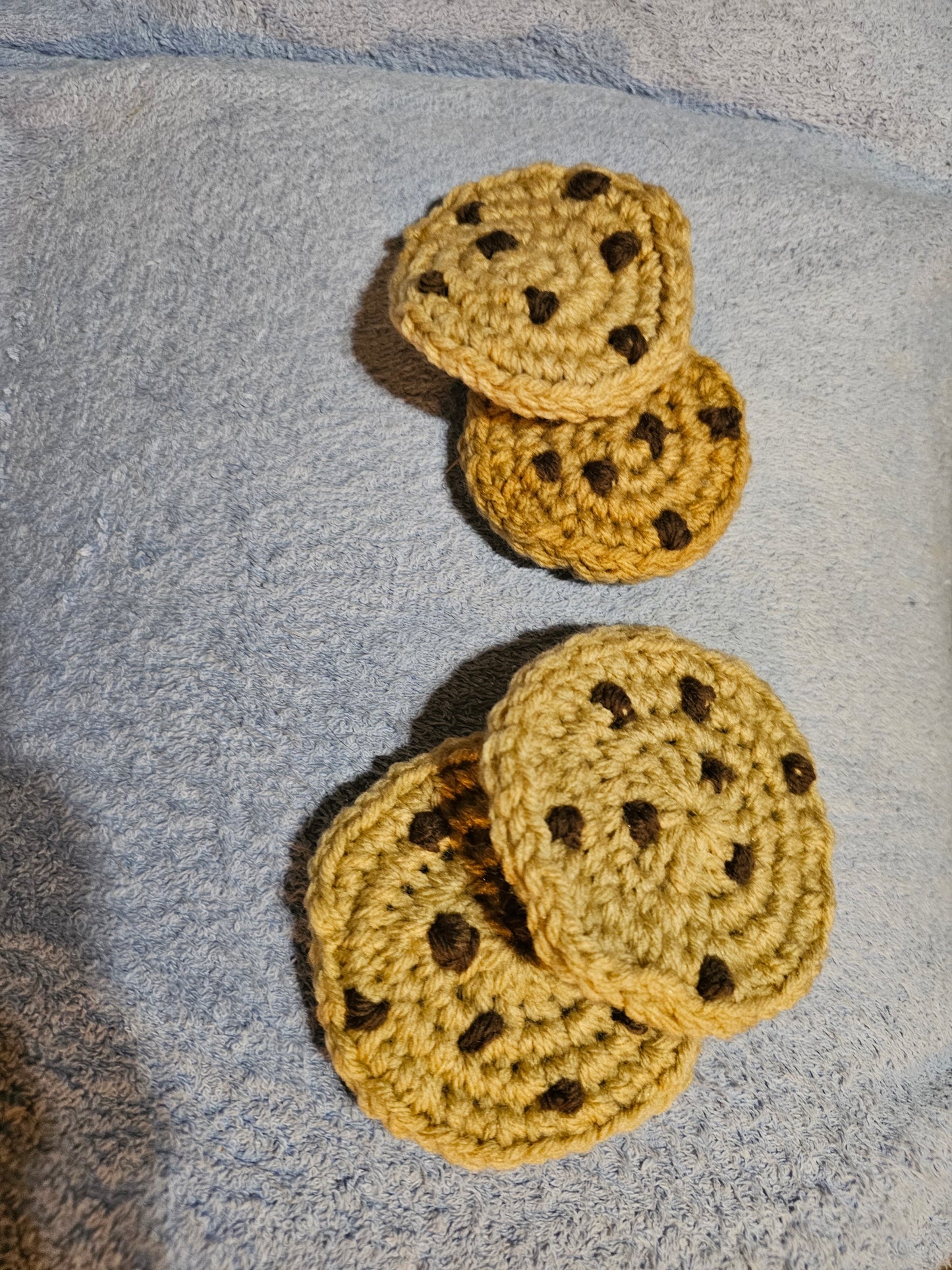 Crochet Chocolate Chip Cookies