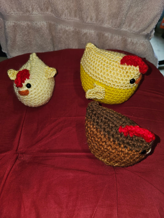 Crochet Chickens