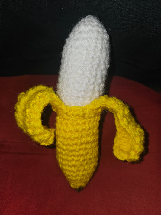 Crochet Peeled Banana