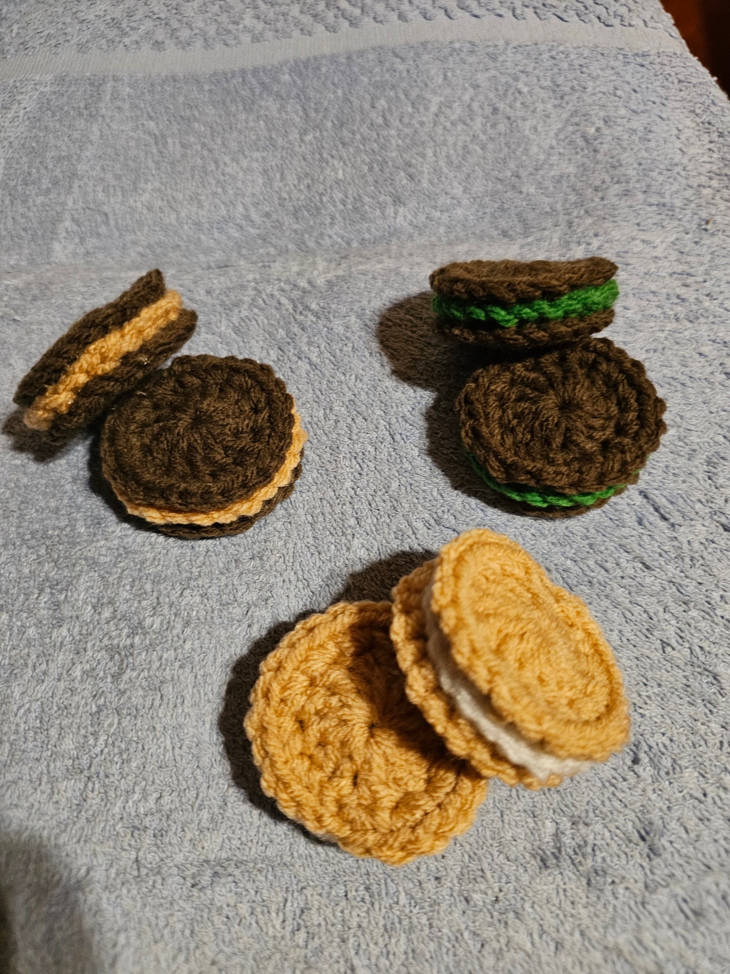 Crochet Oreo Cookies