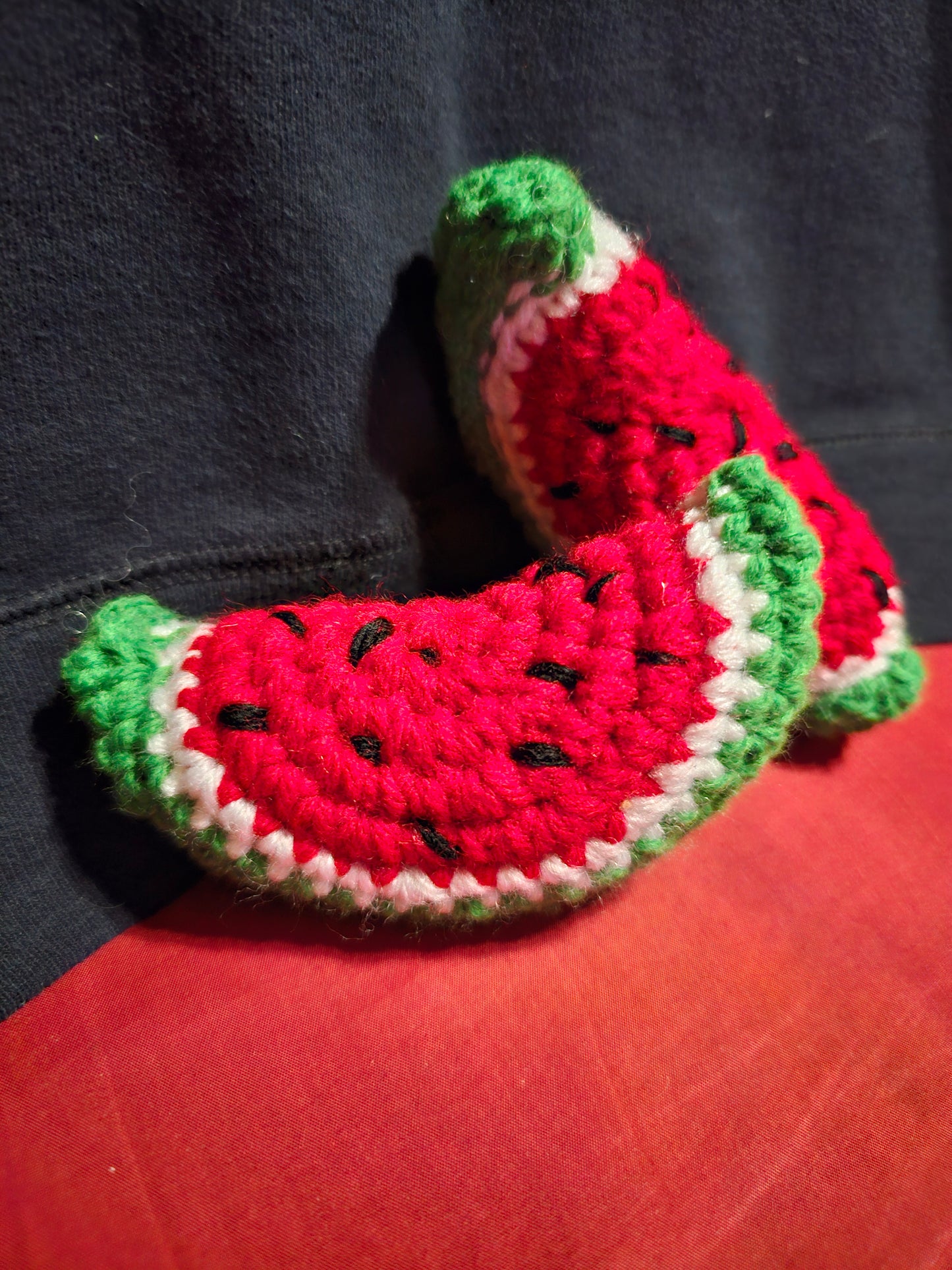 Crochet Watermelon Slices