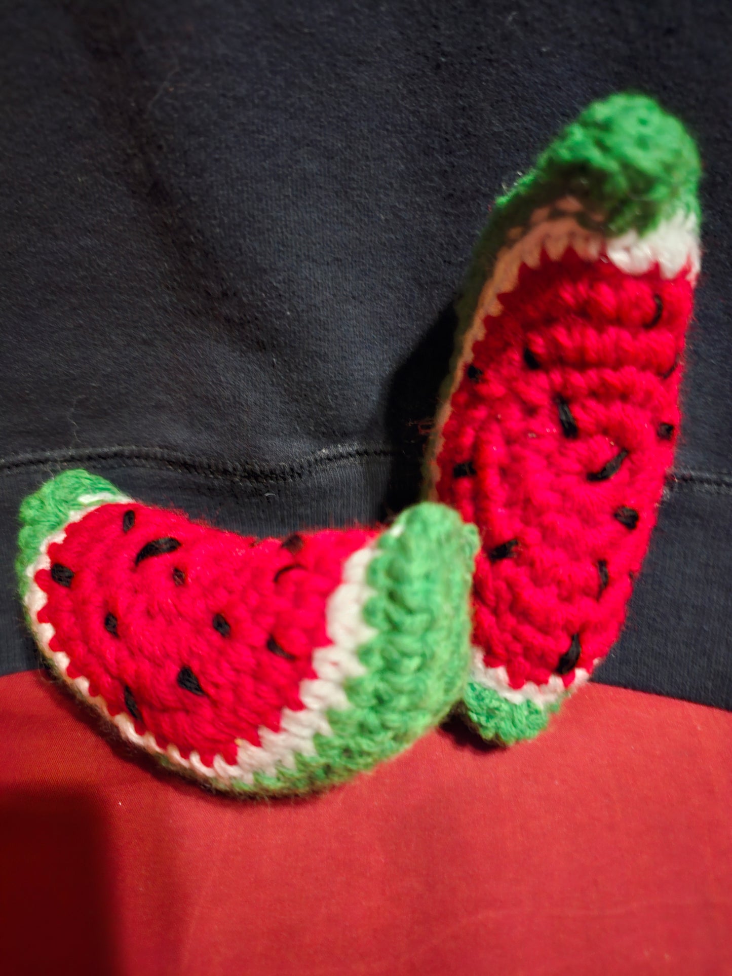 Crochet Watermelon Slices