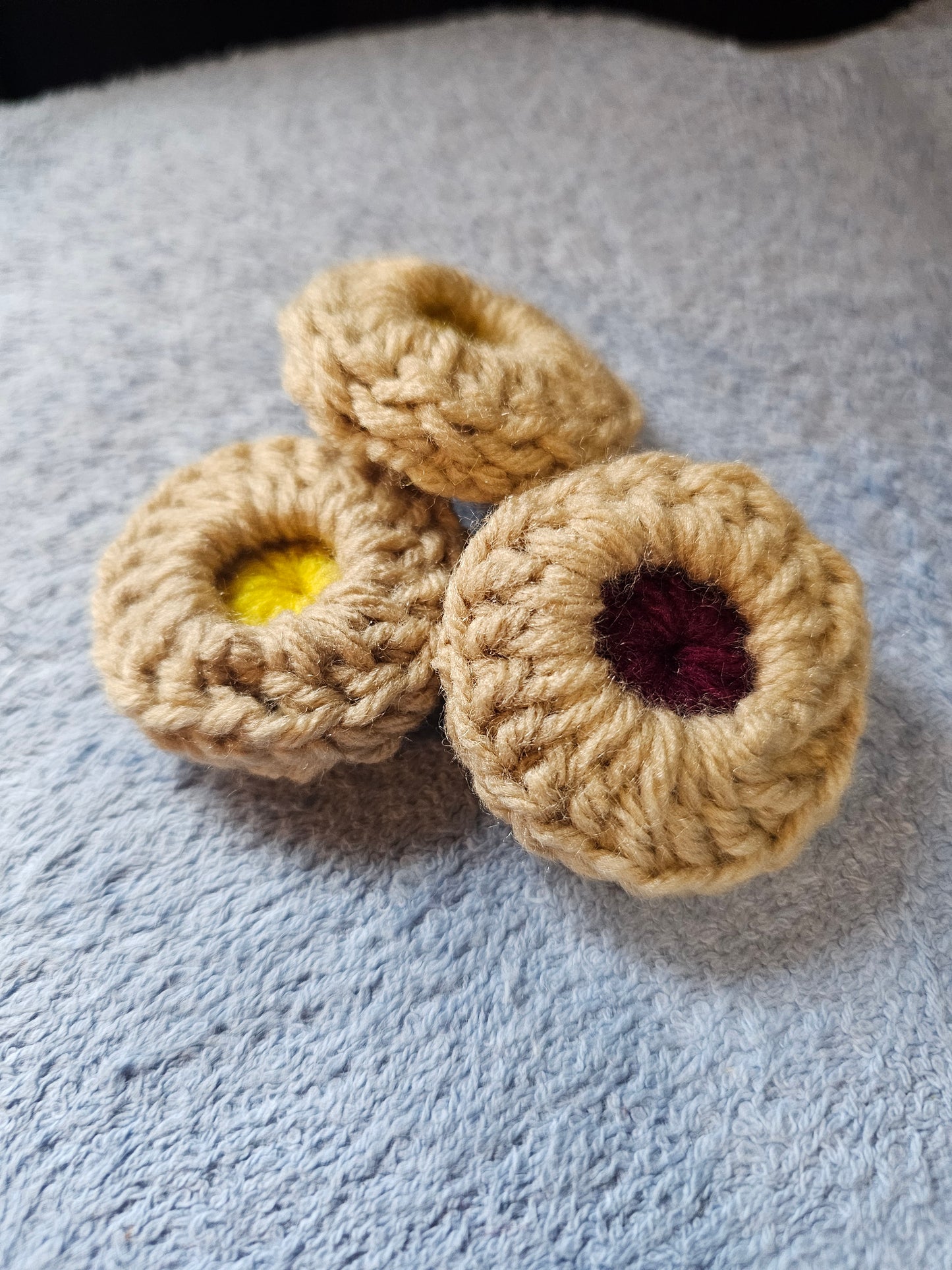 Crochet Jam/Jelly Cookies