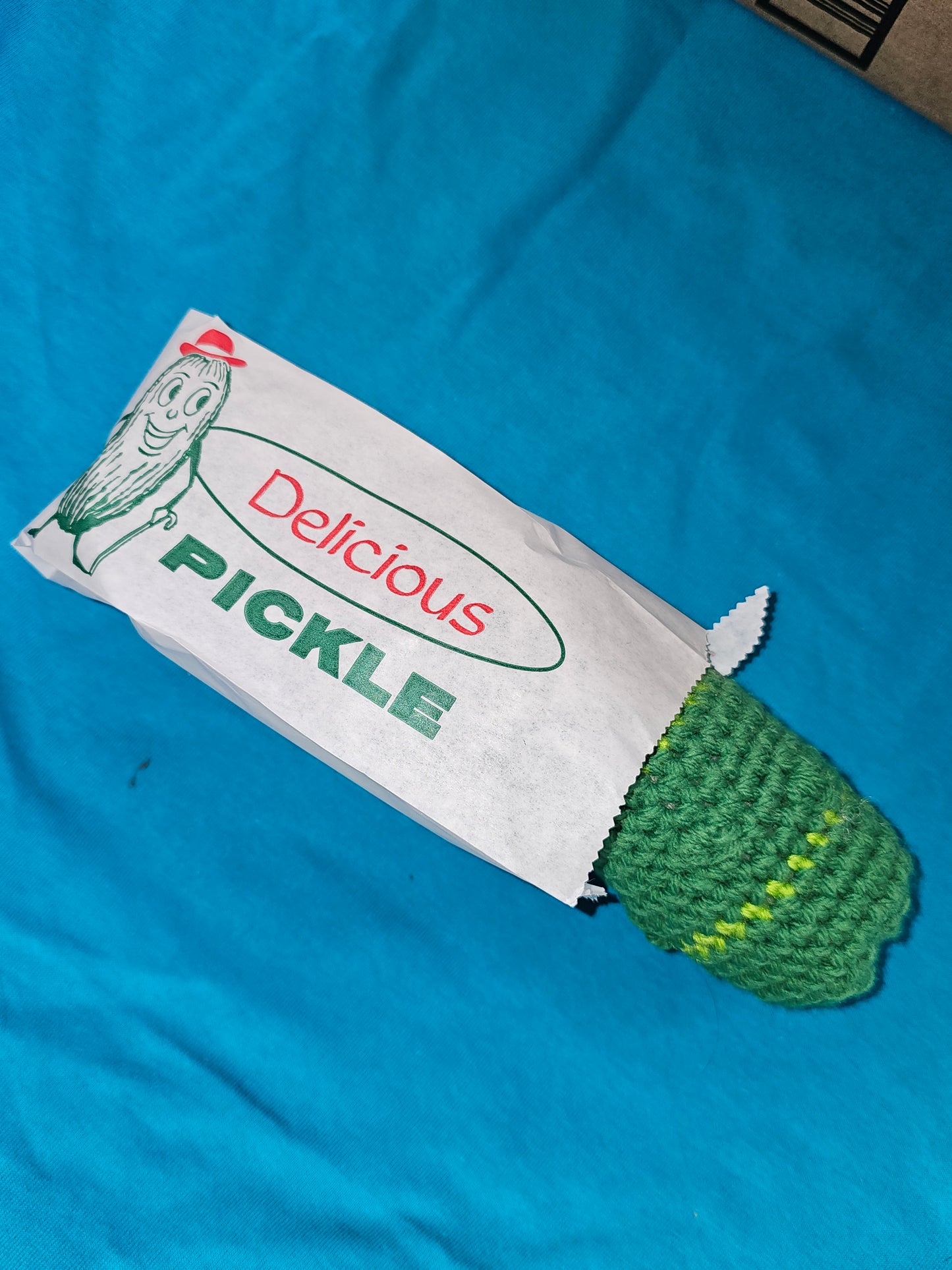 Crochet Dill Pickle