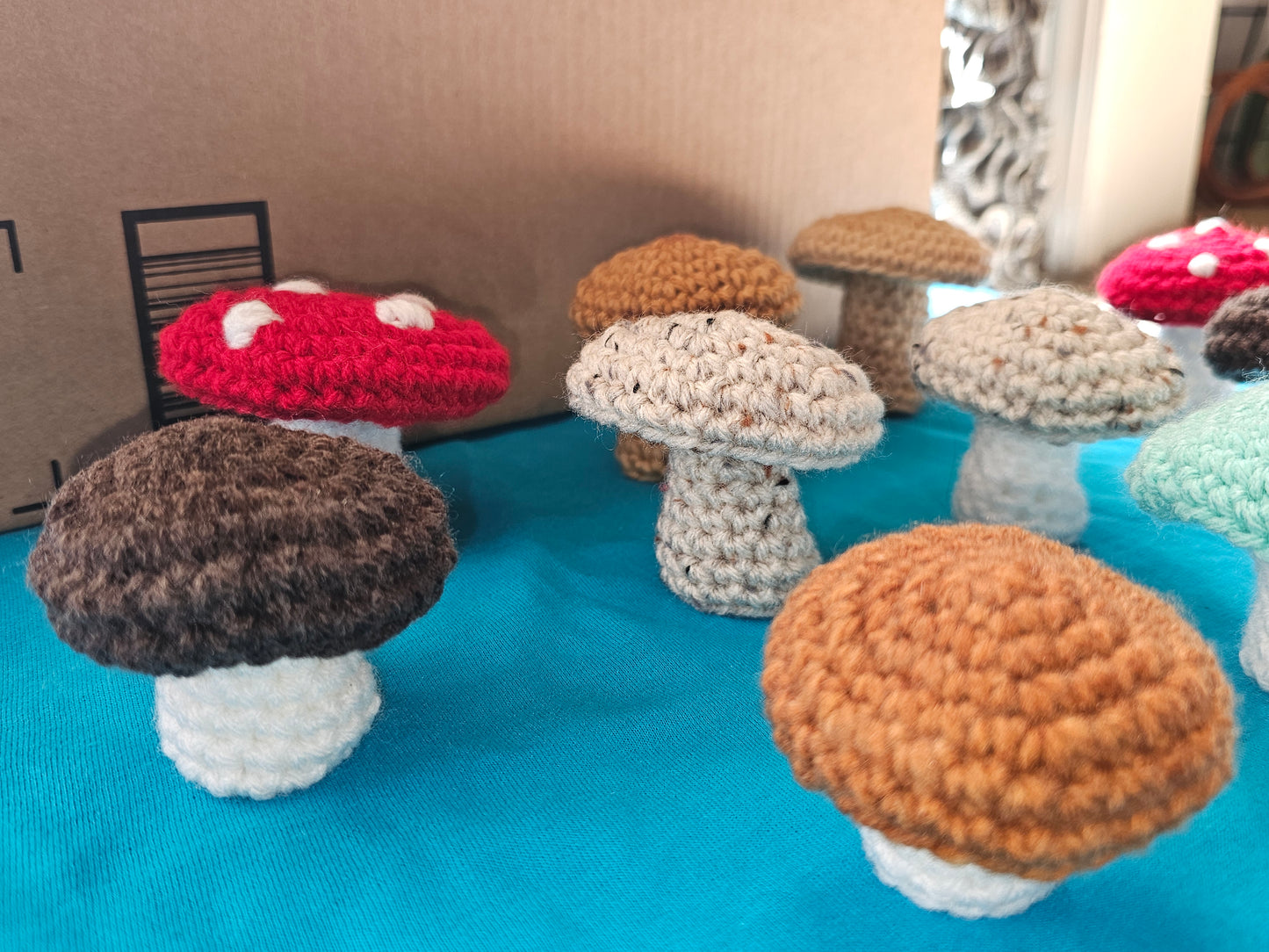 Crochet Mushrooms