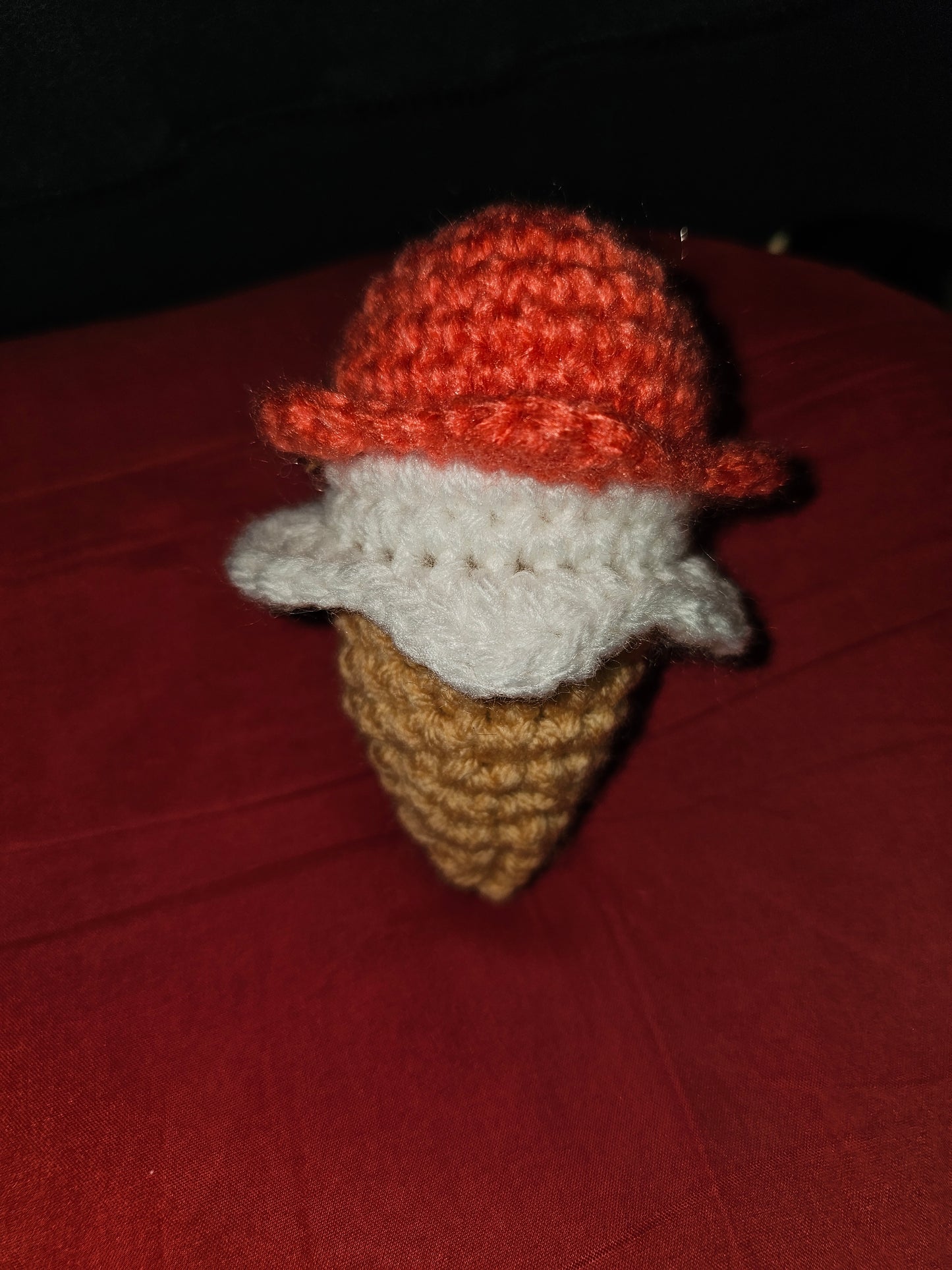 Crochet Double Ice Cream Cones