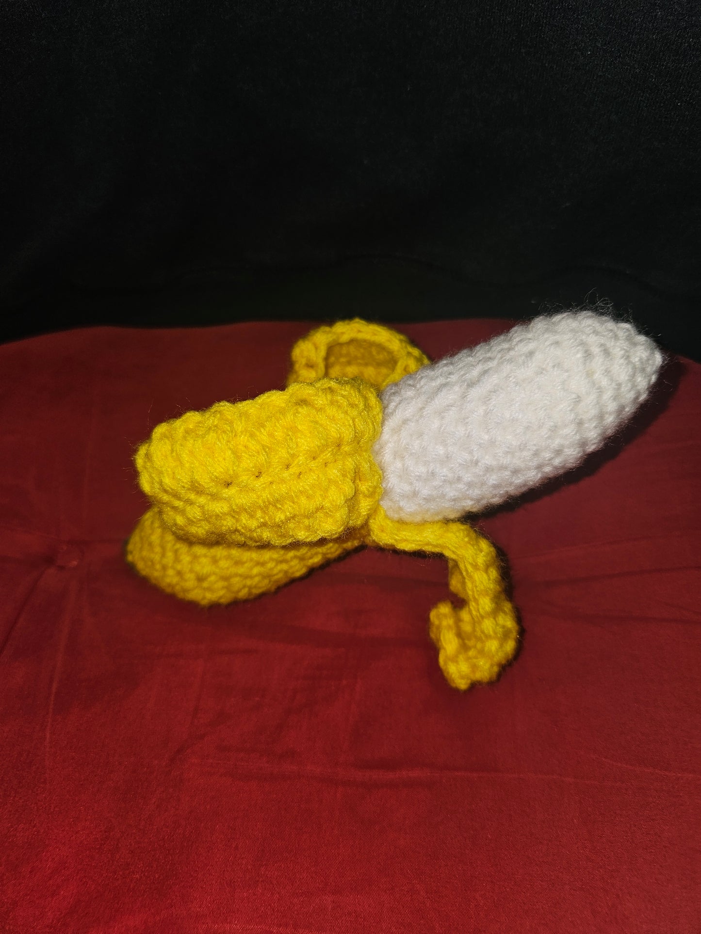 Crochet Peeled Banana