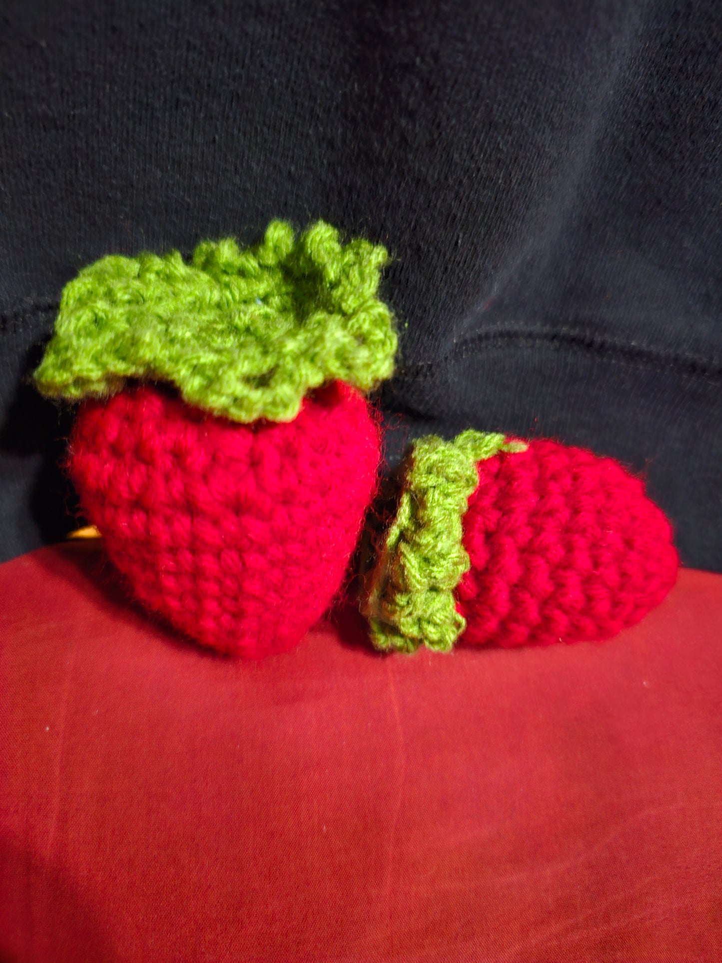 Crochet Strawberries