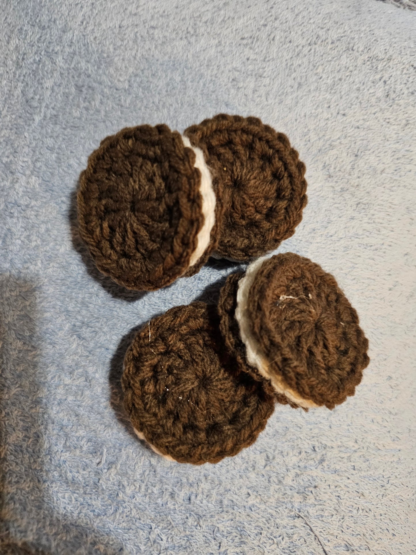 Crochet Oreo Cookies