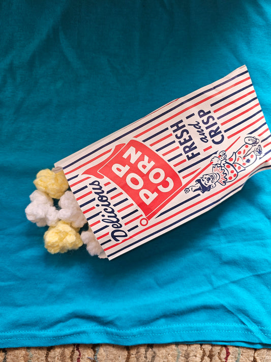 Crochet Popcorn w/bag